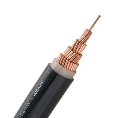 11kv 3 núcleo XLPE cabo distribuidor de corrente subterrâneo flexível 0 Calibre de diâmetro de fios OFC