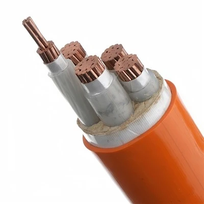 BBTRZ 0.6/1KV Núcleo de Cobre à Prova de Fogo Mineral Isolado Cabo Industrial Único/Multi Strand Estação Ferroviária LSZH