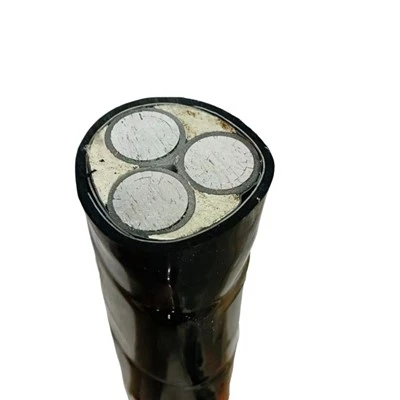 YJLHV22 1.8/3KV YJLHV Três núcleos 300mm² Fita de aço isolada em XLPE Cabo fotovoltaico de liga de alumínio blindado